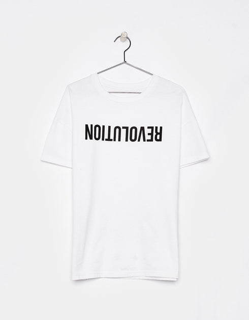 Ecologically grown cotton T-shirt with slogan